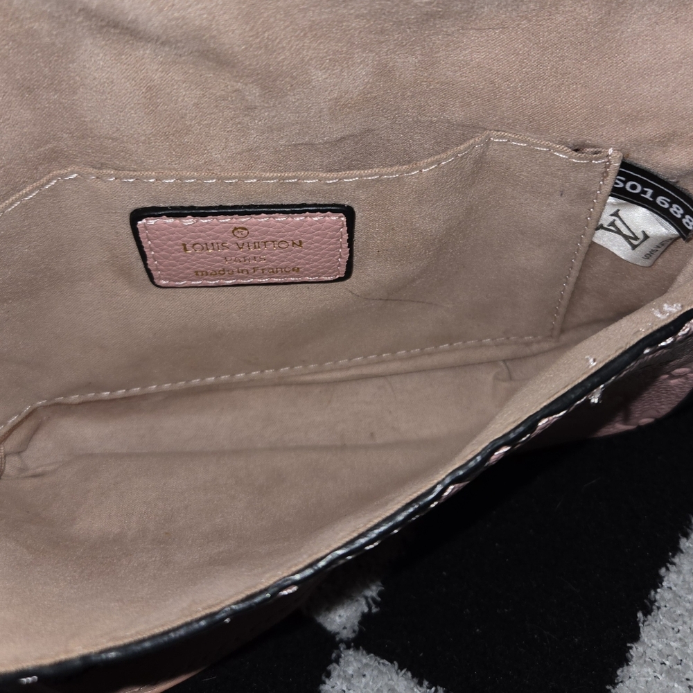 Pink Monogram Crossbody Purse Bag - Picture 3 of 3